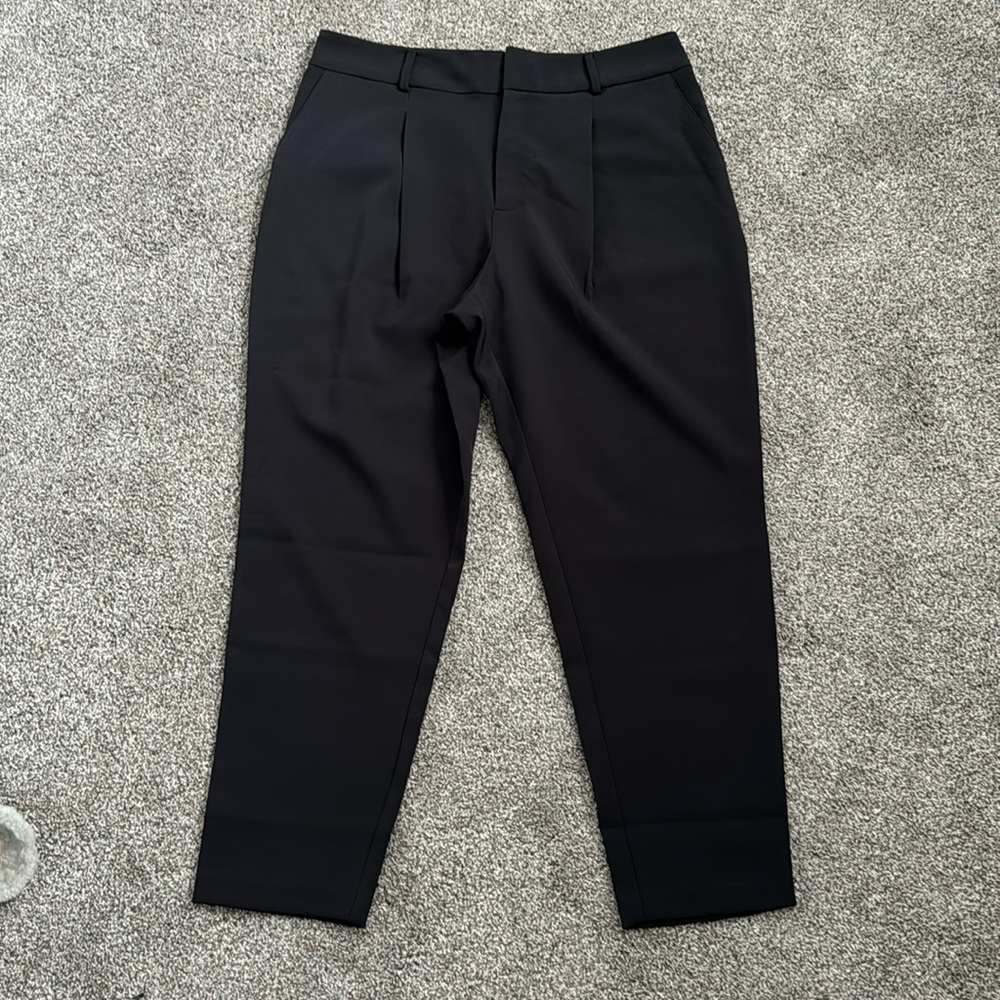 INC work high rise pants